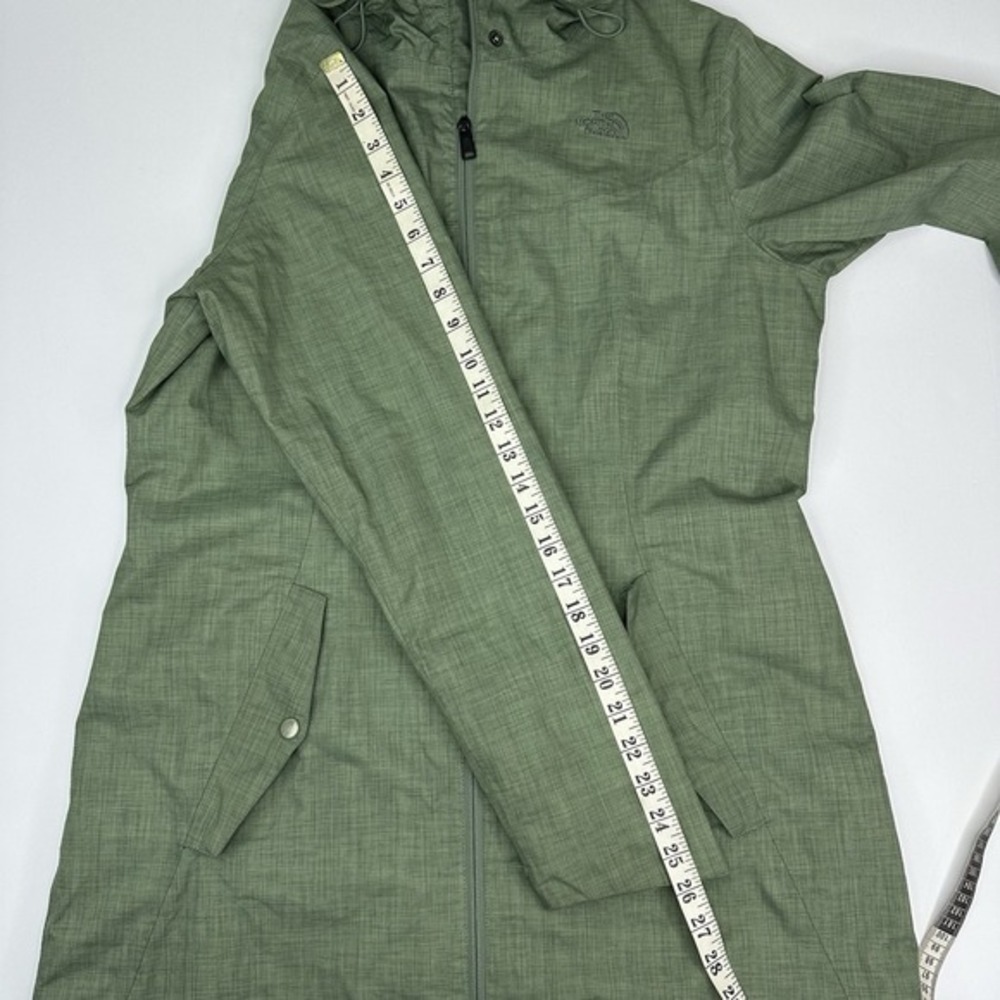 The North Face Women's Parka Jacket Green Hooded Insulated Size Large - Picture 14 of 16